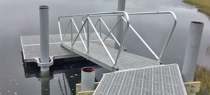 FWM aluminum Dock Ramp gangway