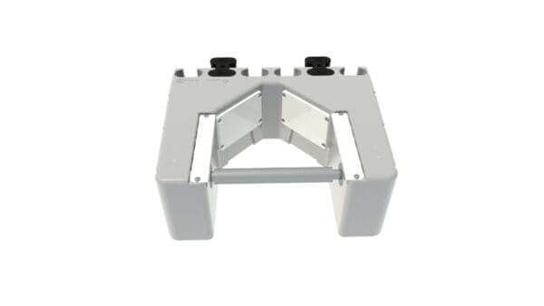 piling bracket heavy duty adjustable pe - grey