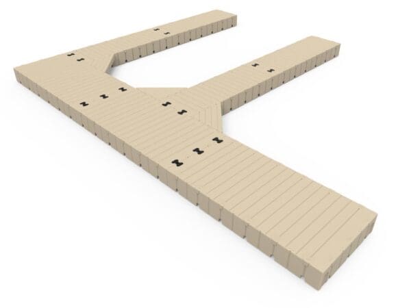 F-Shape dock, 30' Long x 25' Wide, with 40" Finger Docks - Image 2