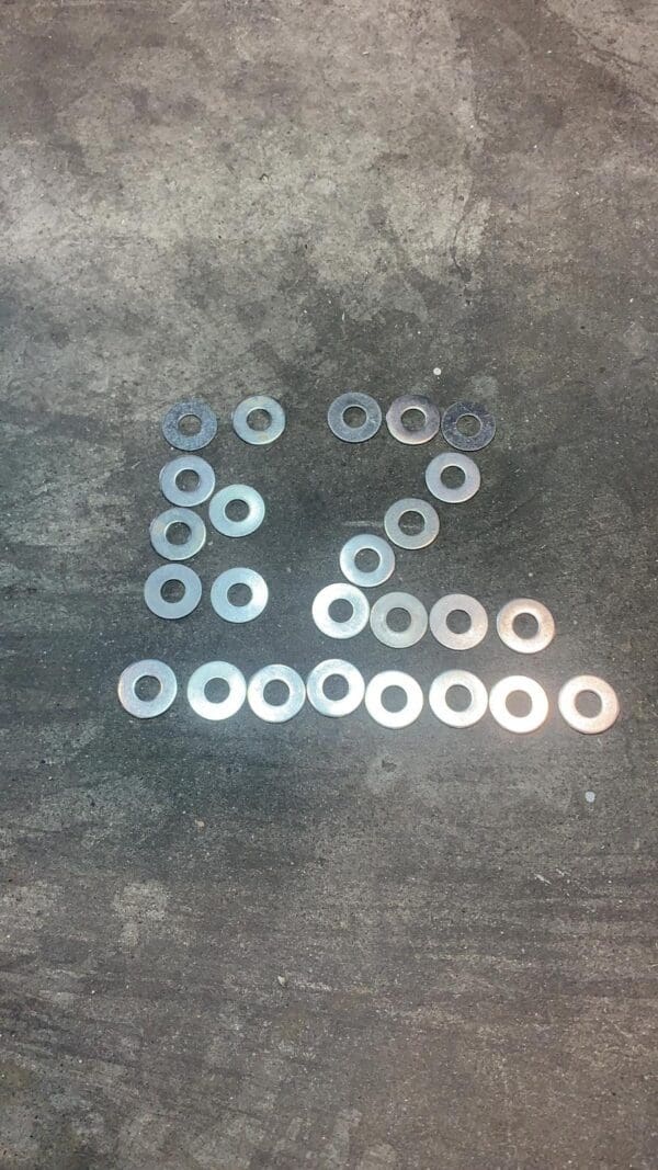 WASHER 1/2 X 1-1/4"" OD FLAT SS