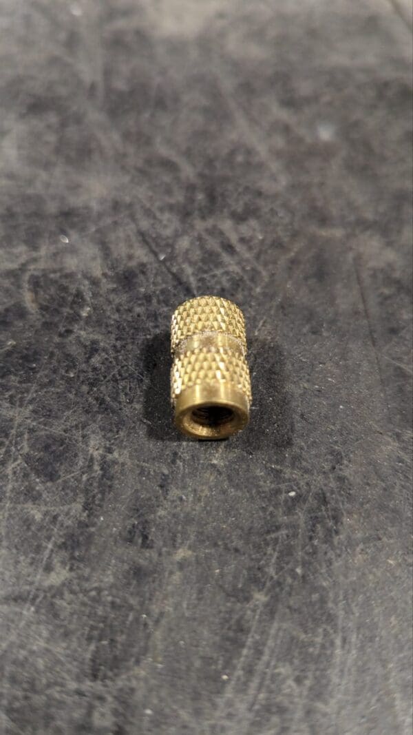 NUT 5/16-18 CAP BRASS