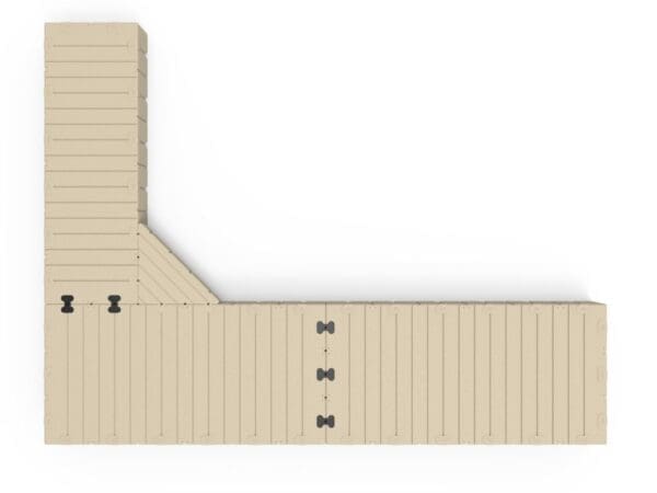 L-Shape dock, 20' Long x 15' Wide - Image 2